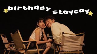 sais birthday staycation ε´｡•᎑•っ🍄🌻🍃 l may diary 01 l tan bernice [upl. by True]