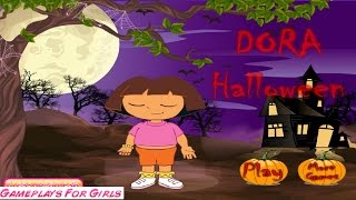 ♥ Dora Halloween Dress Up Game ♥ Dora The Explorer Games [upl. by Eselahc]