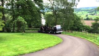 Spanish Dodge And Traction engineAbergavenny Steam Rally 2014 [upl. by Westley]