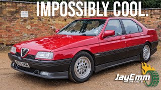 1995 Alfa Romeo 164 QV Review The Car BMW Should Have Feared [upl. by Kavanaugh]