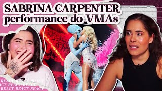 REACT  PERFORMANCE DE SABRINA CARPENTER NO VMA Please Taste Espresso  feat AlieAqui [upl. by Zhang]