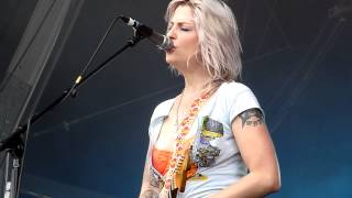 Brody Dalle  Die On A Rope 240814   Rock en Seine [upl. by Ahsitauq]