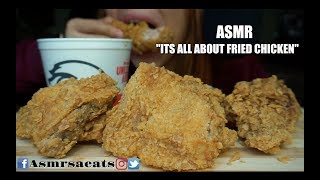 Asmr KFC Fried Chicken ONLY Extreme Crunchy No talking  Asmr SA Eats [upl. by Auhsoj461]