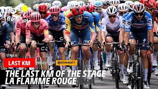 Last Km  Stage 6  Tour de France 2024 [upl. by Oicor903]