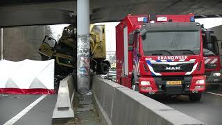 Dodelijk ongeval A28 Leusden [upl. by Adrianna]