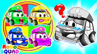 Find My Color Song 🌈😱 Meet Our Baby Brother  Nursery Rhymes  RoboSquad Kids Songs [upl. by Luna]