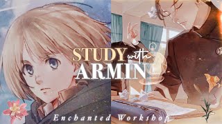 STUDY WITH ARMIN and others ˚✩ subliminal bundle w anime lofi mix for school amp work [upl. by Redmond]