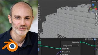 Blender pour le Motion Design  Geometry node et des Légo [upl. by Ellevehs]