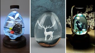 3 Simple Epoxy Resin Egg Ideas [upl. by Reave]