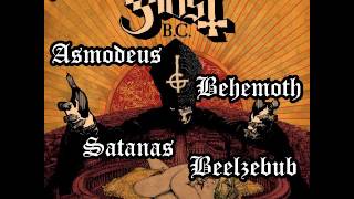 60 minutes of BELIAL BEHEMOTH BEELZEBUB ASMODEUS SATANAS LUCIFER form Ghost BCs Year Zero [upl. by Burkhart]