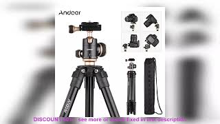 Top BEST Andoer Q160SA Camera Tripod Complete Tripod with Panoramic Ballhead Po [upl. by Yrogerg546]