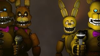 FNAF  SFM Fredbears Family Diner Jumpscares [upl. by Vachel]