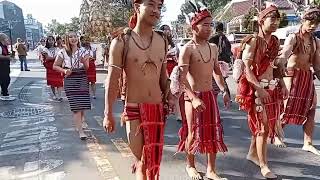 Ifugao day Parade 2024  Model Wooden scooter [upl. by Dianna]