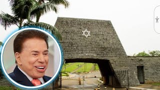 SILVIO SANTOS FOI VISTO EM CEMITÉRIO FILHA AFIRMA EU VI MEU PAI AQUI 😢 SPIRITBOX [upl. by Enelime366]