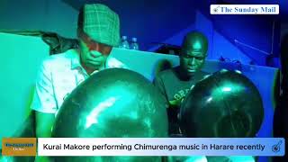 Kurai Makore performing Chimurenga music in Harare recently [upl. by Mccormick]