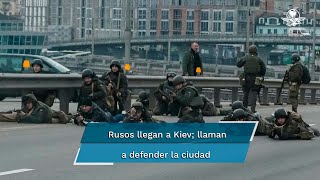 Rusia invade Ucrania tropas de Putin alcanzan el norte de Kiev [upl. by Iahs]