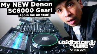 My NEW Denon SC6000 Gear Join Me On Tour [upl. by Brodie]