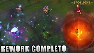 Teemo REWORK COMPLETO  PREVIA [upl. by Hogue258]