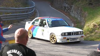 6° LESSINIA RALLY HISTORIC 2024 SHOW SOLO DI TRAVERSO PARTE 1 [upl. by Hedwiga]