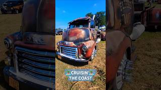 😲 INSANE GMC COE Rat Rod Truck  Cruisin the Coast 2023 carshow truck hotrod [upl. by Nivlac702]