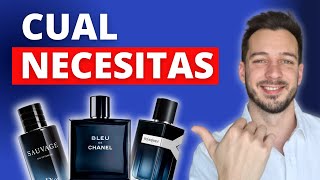 Dior Sauvage vs Bleu de Chanel vs YSL Y perfumes versátiles [upl. by Marsiella]