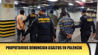 Propietarios denuncian asaltos en Palencia [upl. by Ytsirt]