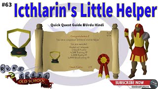 OSRS│How To Complete Icthlarins Little Helper Quest 2020│Urdu Hindi [upl. by Sucrad]