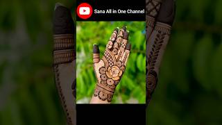 Simple Mehndi Design  Back Hand Mehndi Design  Eid Special Mehndi Design shorts [upl. by Breech]