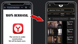 cara mengatasi yandex muncul the service is under construction [upl. by Brook]