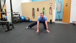 How To Stretch and Release the Adductors Groin Muscles  Chesterfield Chiropractor [upl. by Wilinski]