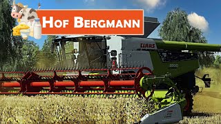 LS19 HOF BERGMANN 364 Soja Ernte für die Ölmühle im Claas Lexion  LANDWIRTSCHAFTS SIMULATOR 19 [upl. by Rabma]