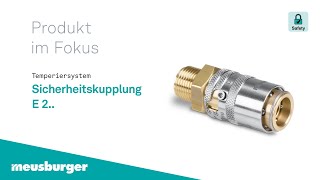 Meusburger – Sicherheitskupplungen [upl. by Cochard]