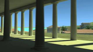 Samothrace Reconstruction Nike to Stoa [upl. by Readus]