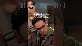 Sheldon and Leonard at high IQ bank [upl. by Egedan885]