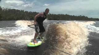 Wake Boarding on the Supra 22SSV [upl. by Charity486]