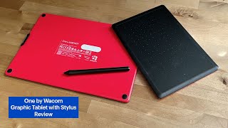 One by Wacom Creative Pen Tablet Review [upl. by Llekcir]