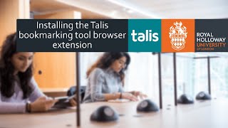 Installing the Talis bookmarking tool browser extension [upl. by Marchak]