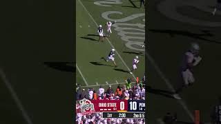 Emeka Egbuka runs this nasty route for a Touchdown ohiostatefootball osu cfb pennstatefootball [upl. by Shelden]