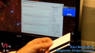 KampJ Magnetics  Credit Card Magnetic Stripe Testing [upl. by Gabi834]