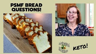 PSMF Bread QampA  Most Common Questions for Making Egg White Bread  Tips for Baking PSMF Bread [upl. by Llehsim]