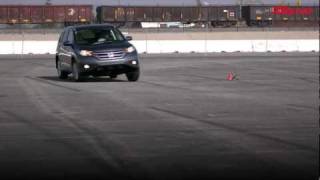 2012 Honda CRV  Track Test [upl. by Harbour]