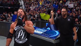 LA Knight attacks AJ Styles  WWE SmackDown 3292024 [upl. by Nnyrat]