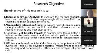 Thermal stability of magnetohybridized silicon and aluminium oxides nanoparticle in C3H8O2 Part1 [upl. by Teodor97]