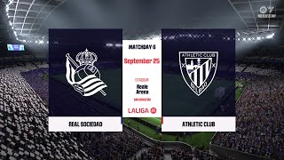 EA SPORTS FC 24 Gameplay  Real Sociedad vs Athletic Club [upl. by Dahle997]