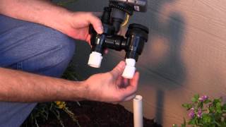 DIG ECO1 ASV Solar Powered Timer with AntiSiphon Valve Installation [upl. by Riana428]