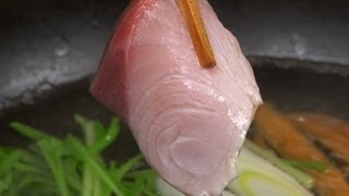 Buri ShabuShabu ぶりのしゃぶしゃぶ 作り方レシピ [upl. by Hareehat685]