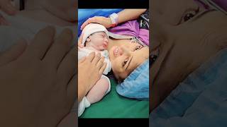 Birth Vlog 👶🥰😍 shorts ytshorts youtubeshorts [upl. by Sissie]