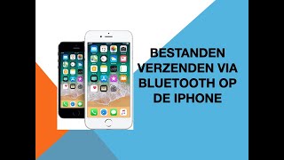 Bestanden verzenden via bluetooth op de iPhone [upl. by Neurath]