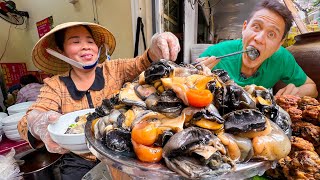 EXTREME Vietnamese Street Food  5 Must Eat Foods in Hanoi [upl. by Tobiah623]