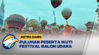 Puluhan Balon Udara Hiasi Langit Purwokerto [upl. by Ainoz547]